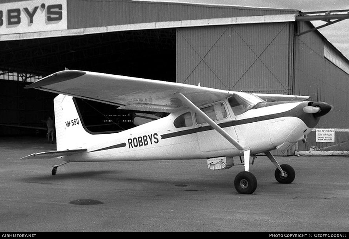Aircraft Photo of VH-SSQ | Cessna 180 | Robby's Aerial Services | AirHistory.net #312224