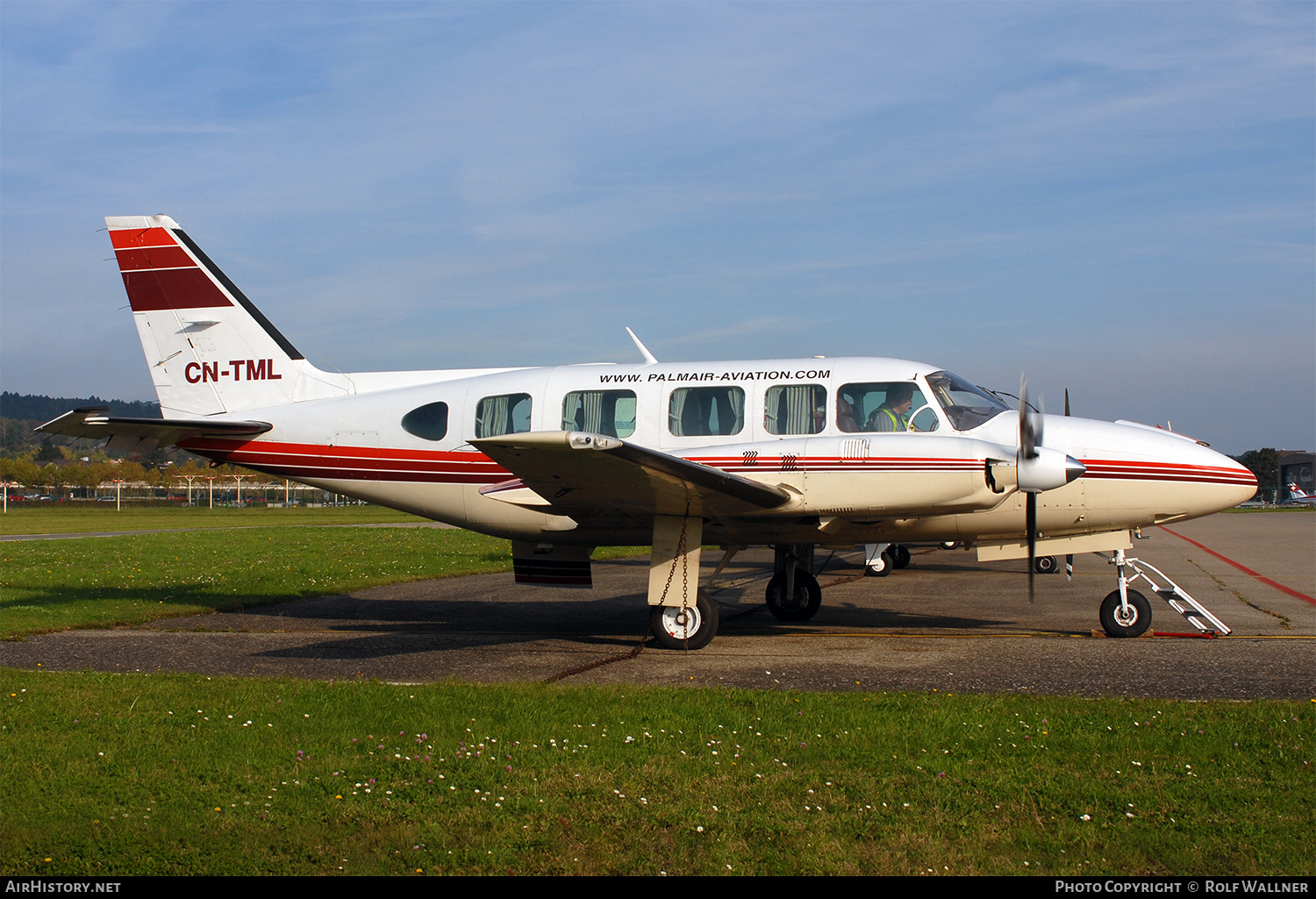 Aircraft Photo of CN-TML | Piper PA-31-350 Chieftain | Palmair Aviation | AirHistory.net #312229