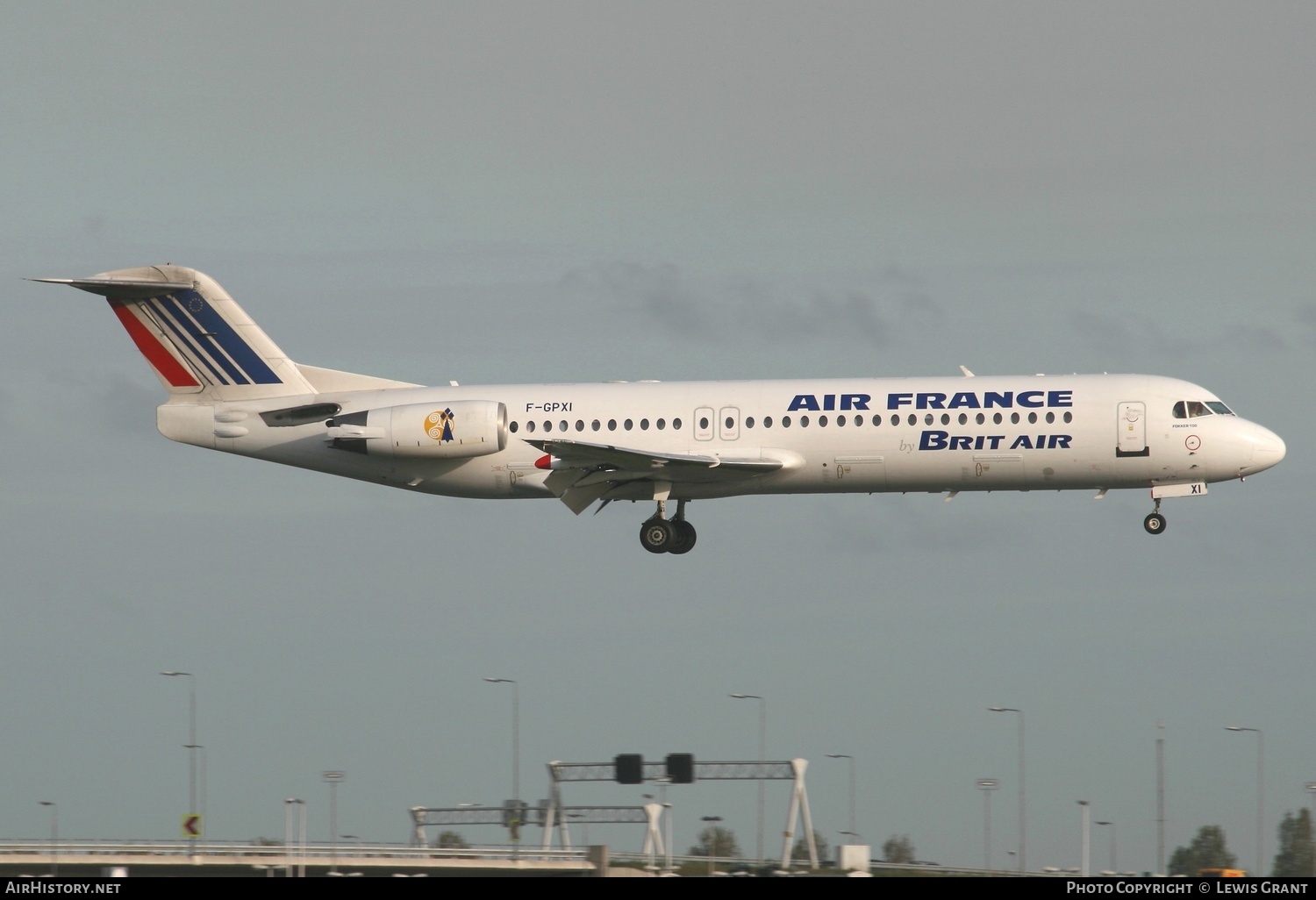 Aircraft Photo of F-GPXI | Fokker 100 (F28-0100) | Air France | AirHistory.net #312236