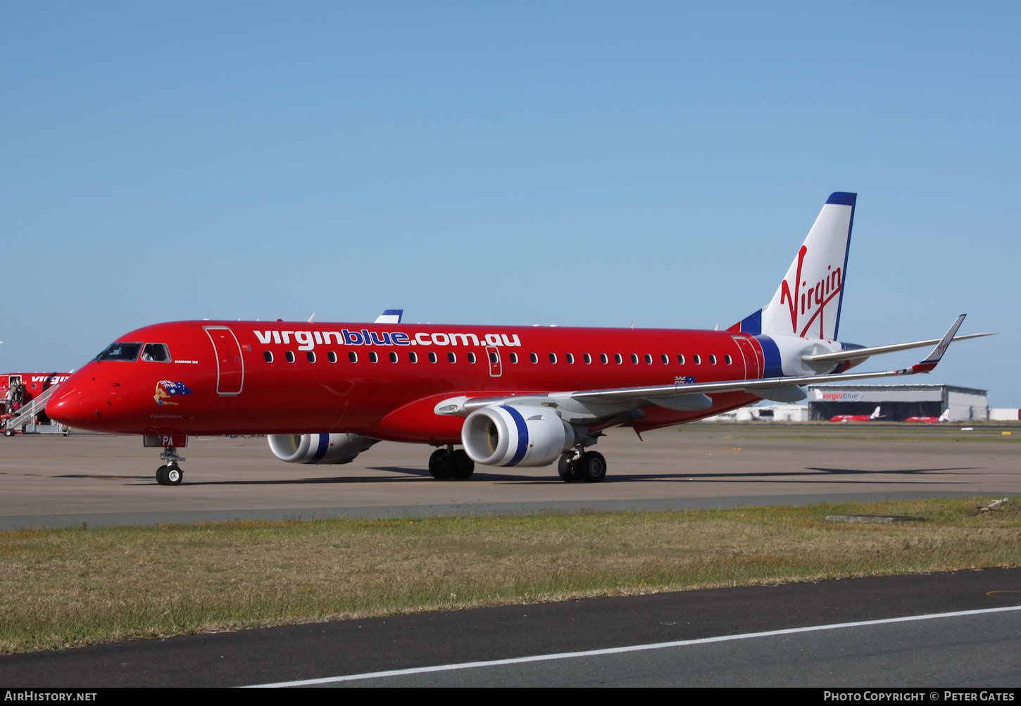 Aircraft Photo of VH-ZPA | Embraer 190AR (ERJ-190-100IGW) | Virgin Blue Airlines | AirHistory.net #312255