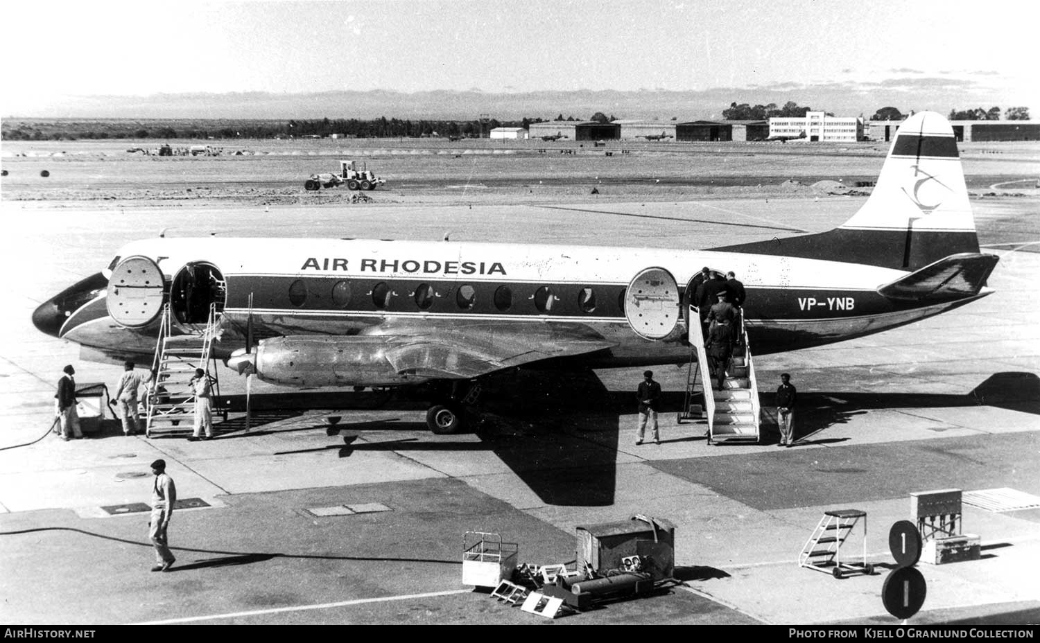 Aircraft Photo of VP-YNB | Vickers 748D Viscount | Air Rhodesia | AirHistory.net #312279
