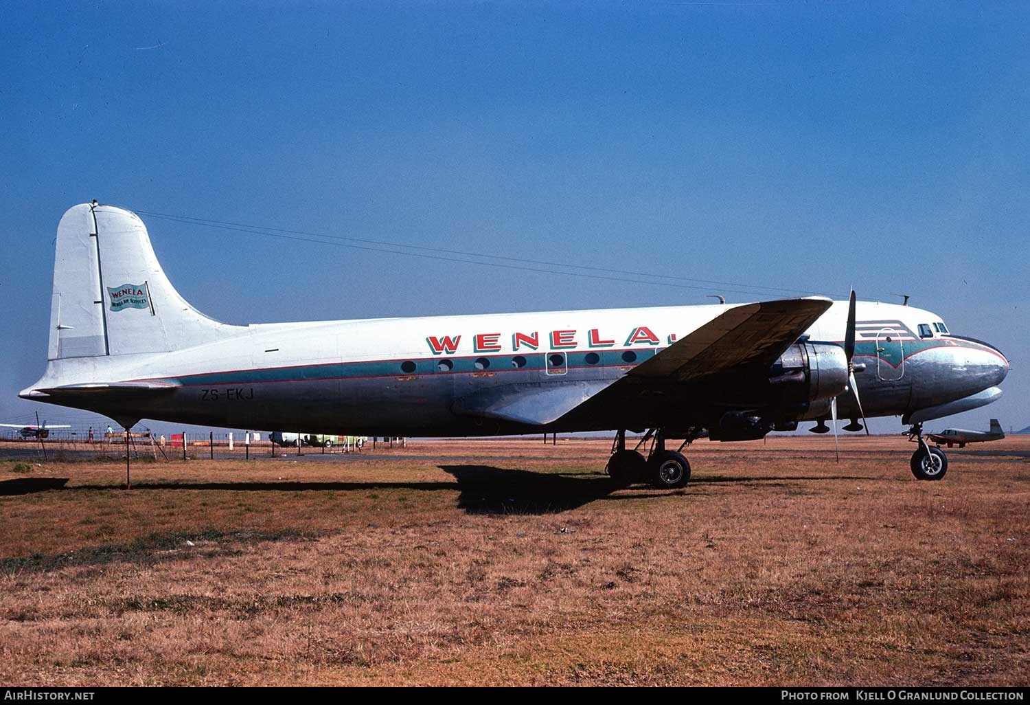 Aircraft Photo of ZS-EKJ | Douglas C-54B Skymaster | Wenela Air Services | AirHistory.net #312291