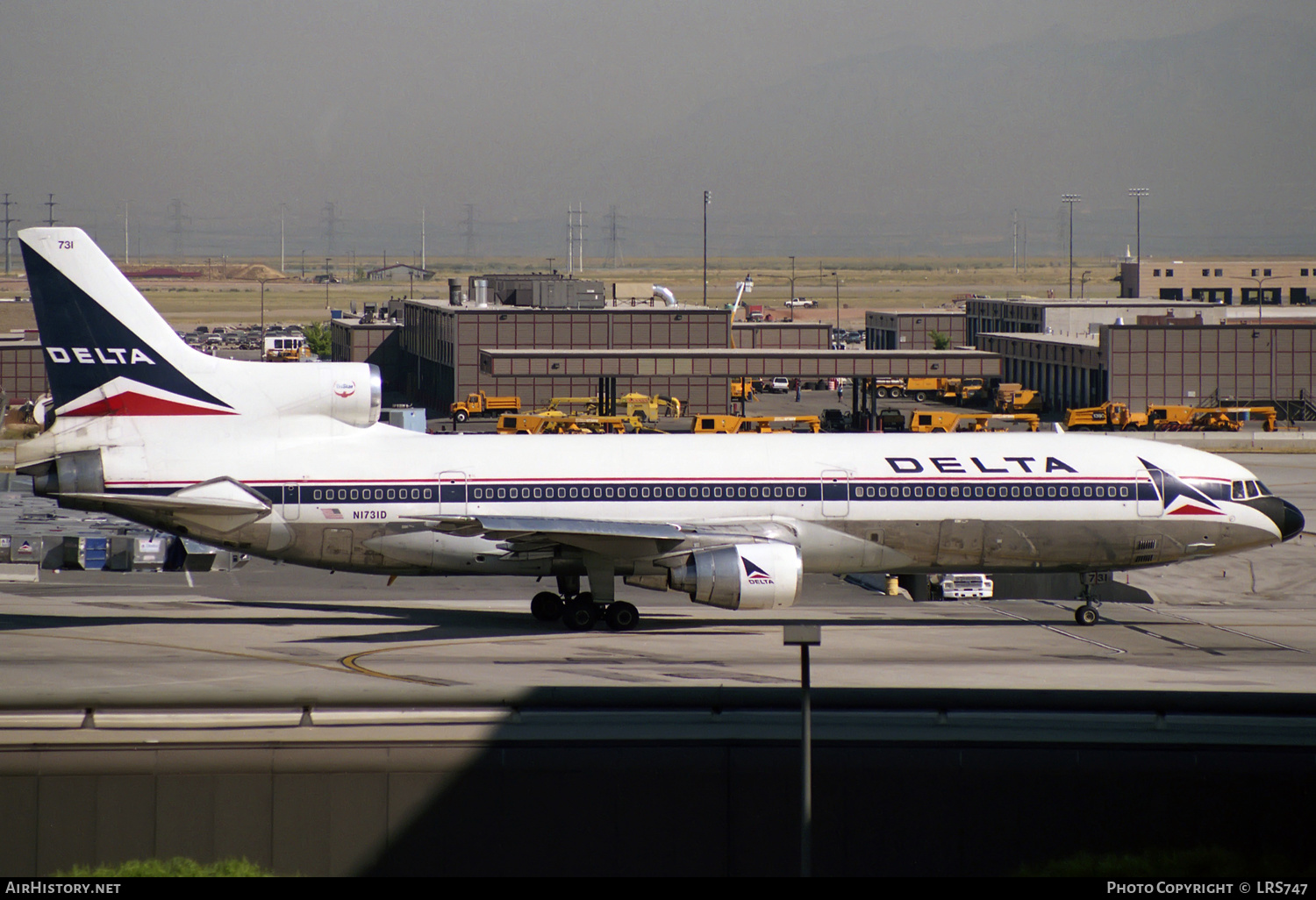 Aircraft Photo of N1731D | Lockheed L-1011-385-1 TriStar 1 | Delta Air Lines | AirHistory.net #312292