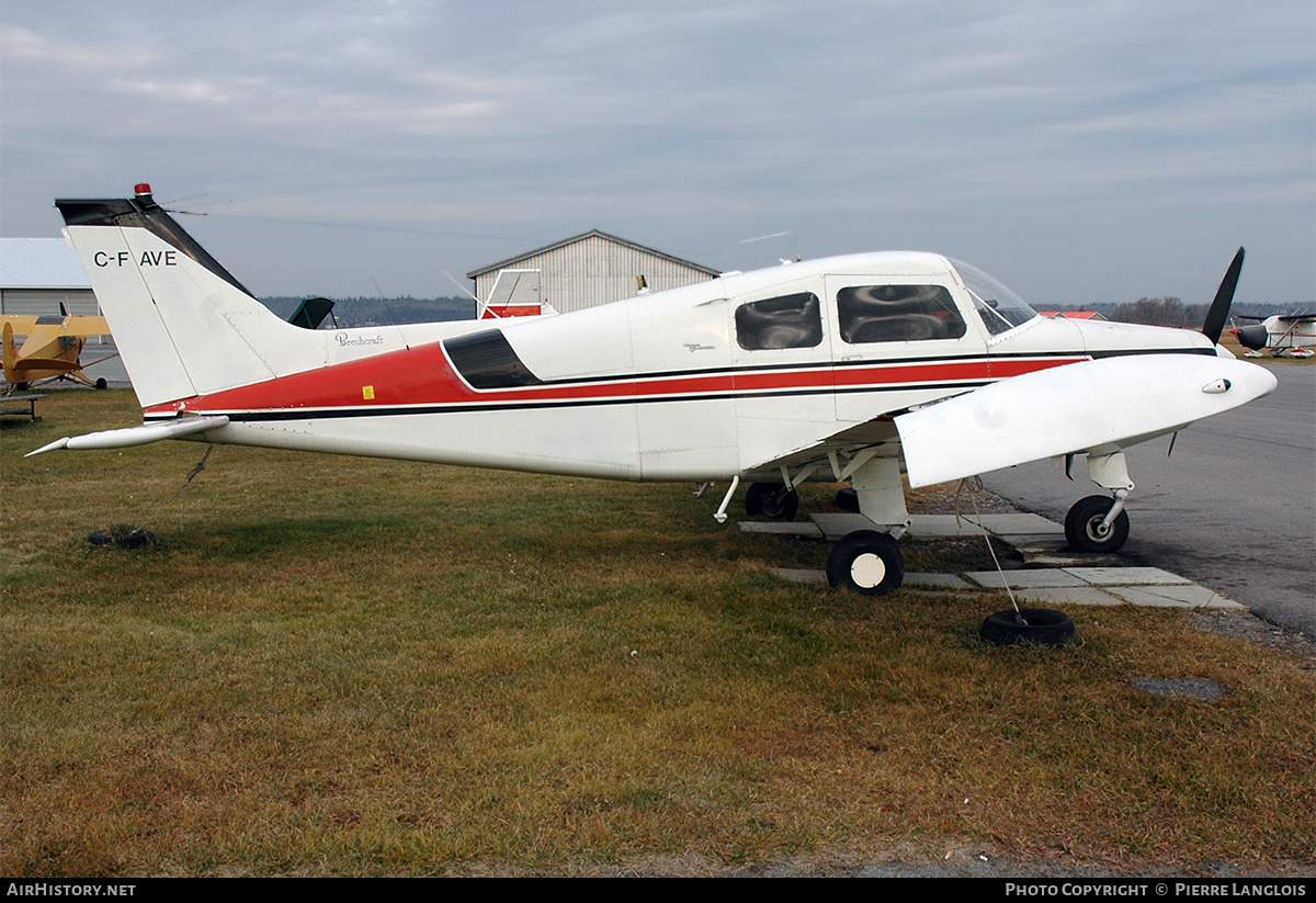 Aircraft Photo of C-FAVE | Beech 19A Musketeer Sport | AirHistory.net #312327