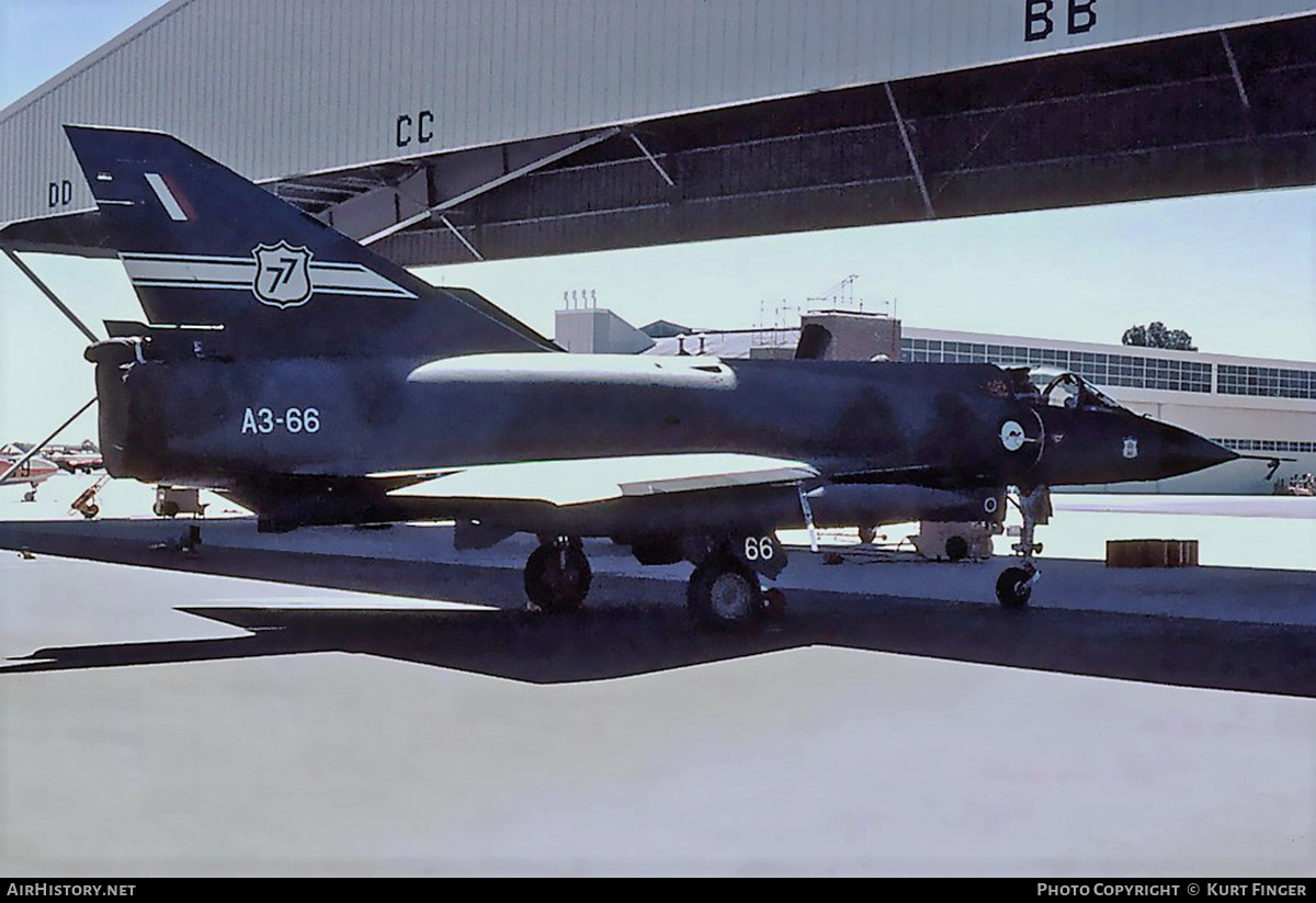 Aircraft Photo of A3-66 | Dassault Mirage IIIO(A) | Australia - Air Force | AirHistory.net #312338