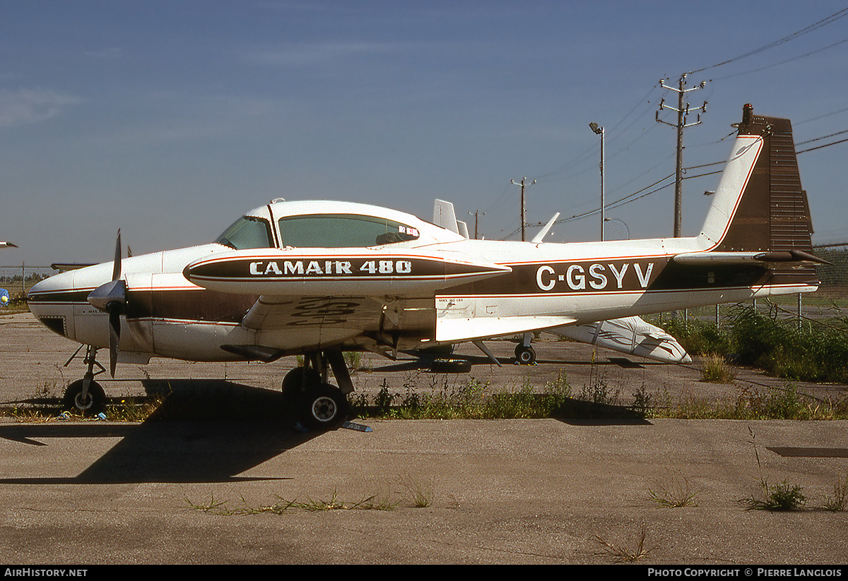 Aircraft Photo of C-GSYV | Camair 480 | AirHistory.net #312345