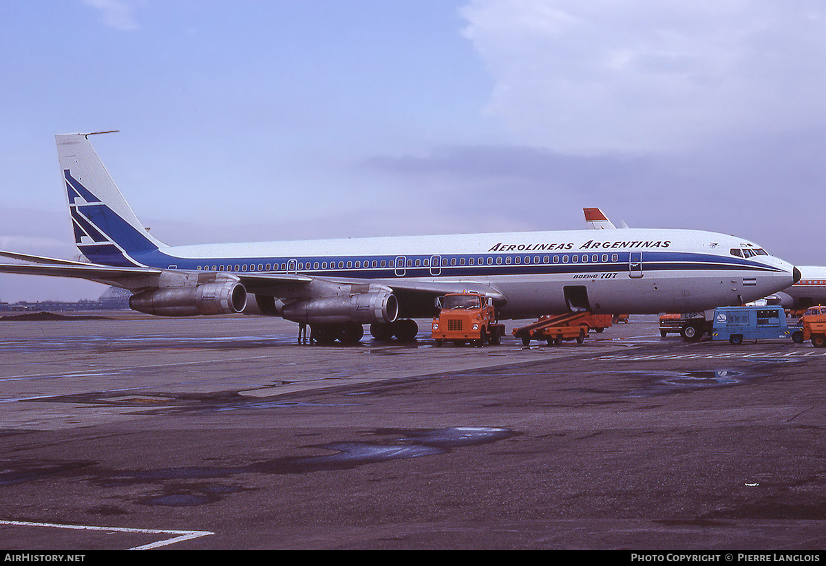 Aircraft Photo of LV-LGP | Boeing 707-372C | Aerolíneas Argentinas | AirHistory.net #312353
