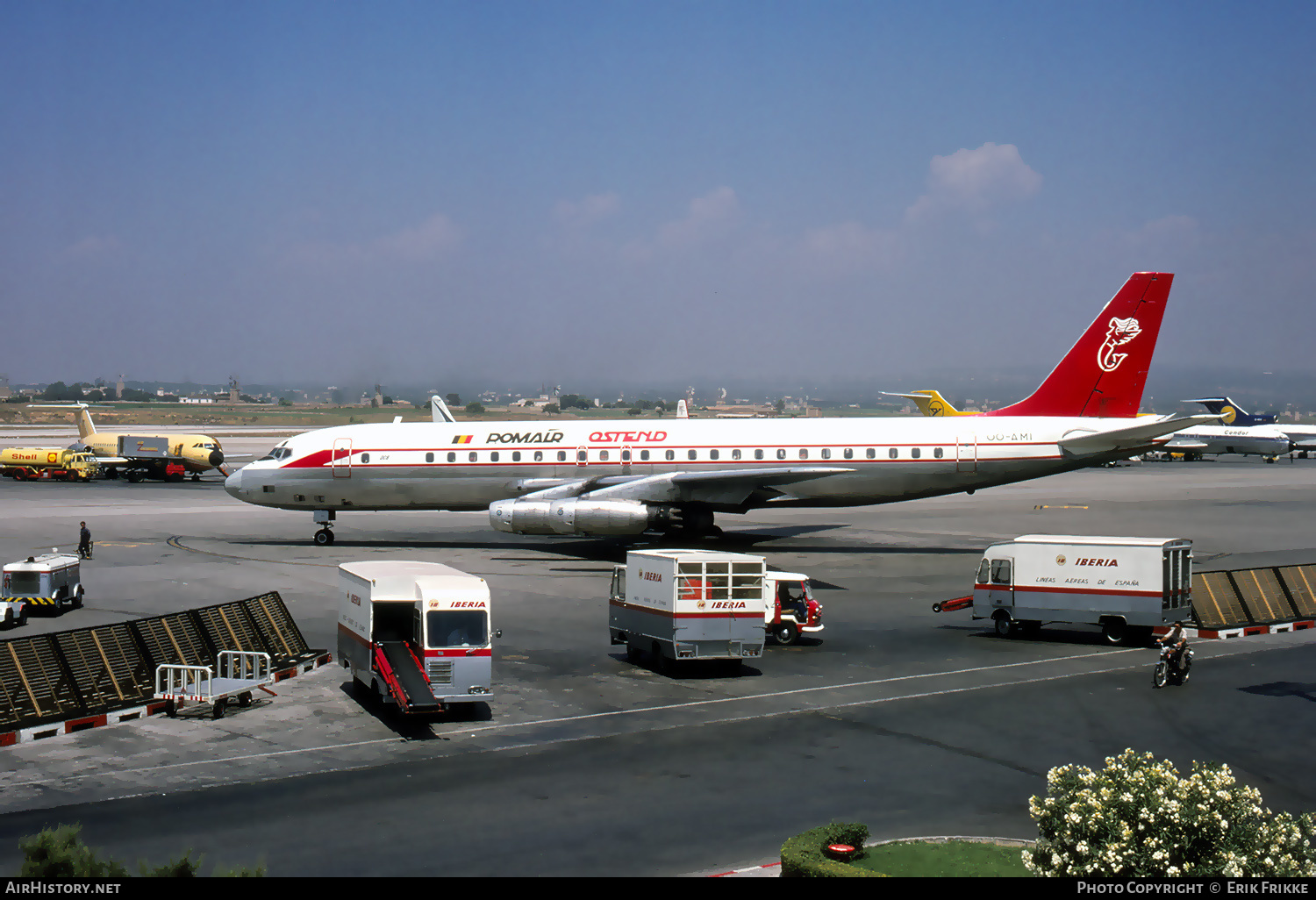 Aircraft Photo of OO-AMI | Douglas DC-8-33 | Pomair Ostend | AirHistory.net #312380