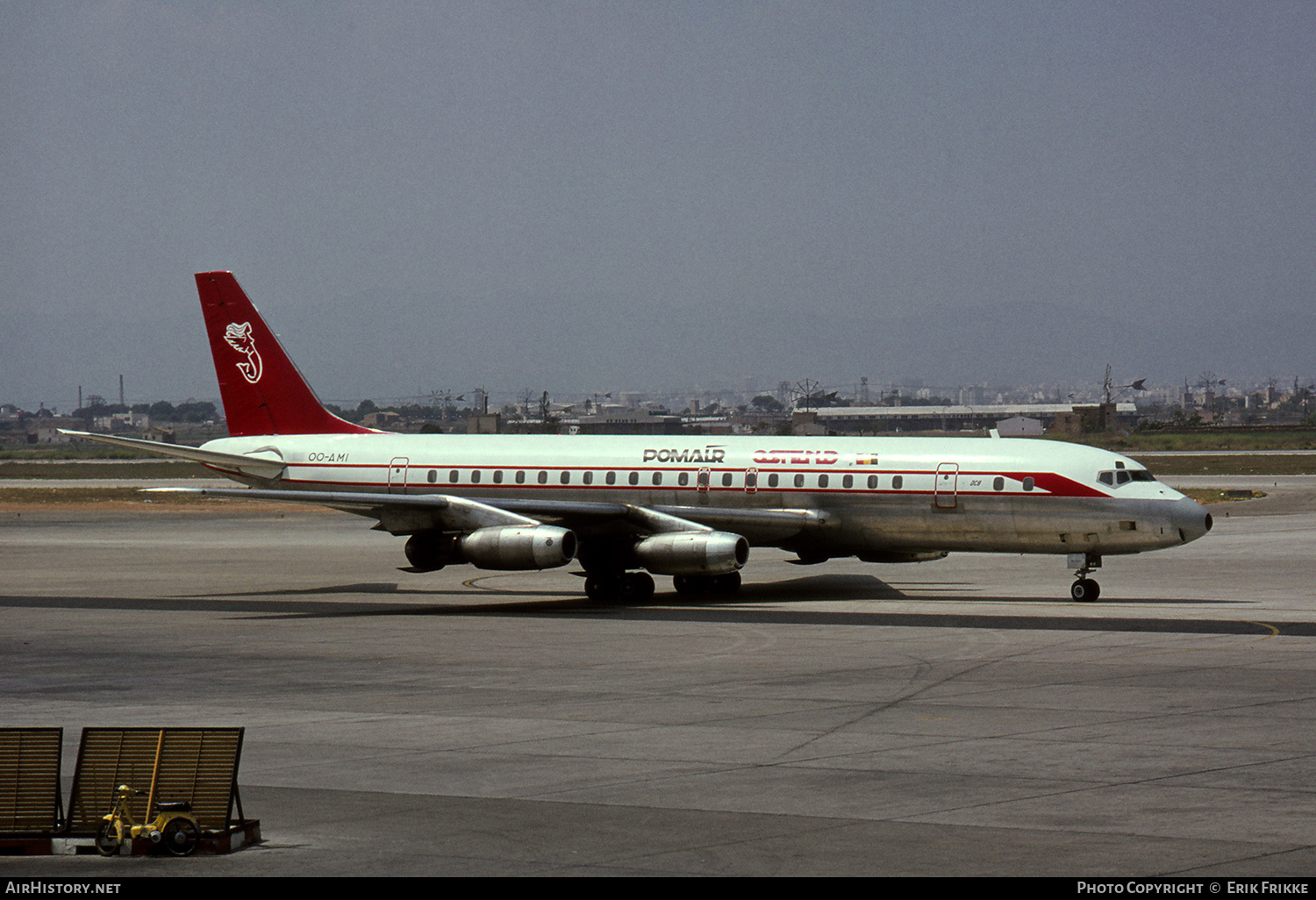 Aircraft Photo of OO-AMI | Douglas DC-8-33 | Pomair Ostend | AirHistory.net #312383