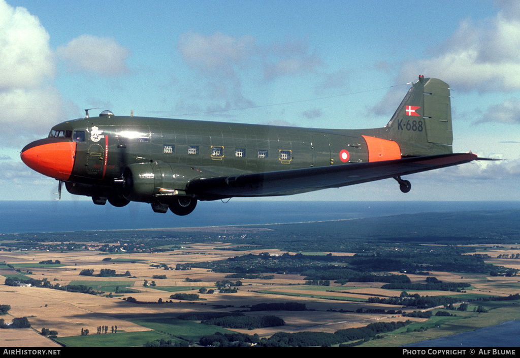 Aircraft Photo of K-688 | Douglas C-47A Skytrain | Denmark - Air Force | AirHistory.net #312393
