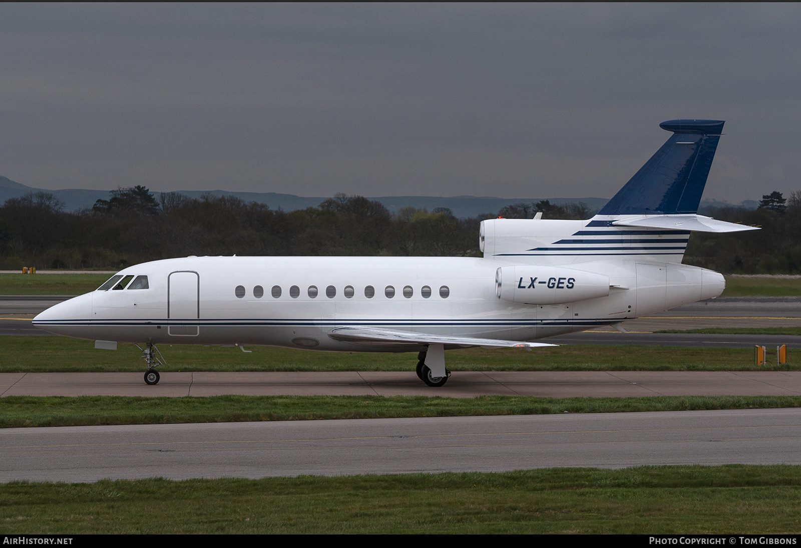 Aircraft Photo of LX-GES | Dassault Falcon 900B | AirHistory.net #312401