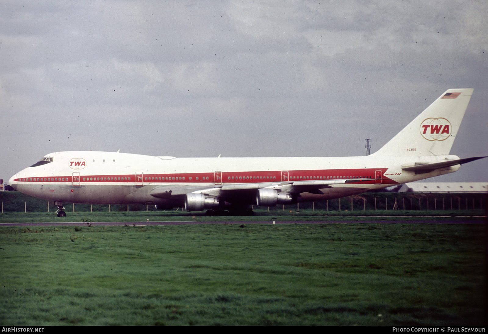 Aircraft Photo of N93109 | Boeing 747-131 | Trans World Airlines - TWA | AirHistory.net #312418