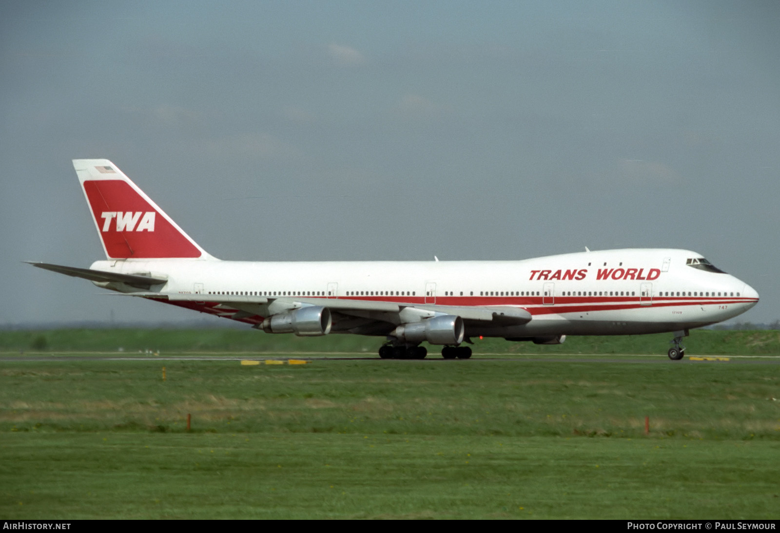 Aircraft Photo of N93109 | Boeing 747-131 | Trans World Airlines - TWA | AirHistory.net #312419