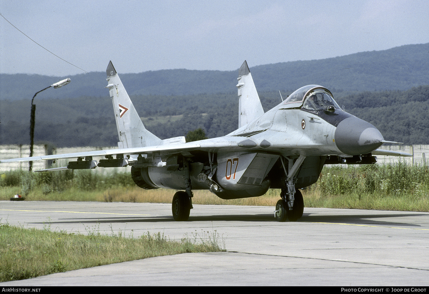 Aircraft Photo of 07 | Mikoyan-Gurevich MiG-29A (9-12A) | Hungary - Air Force | AirHistory.net #312425