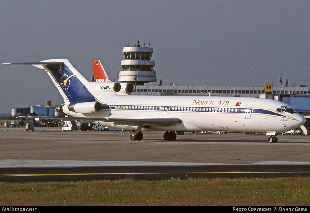 Aircraft Photo of TC-AFB | Boeing 727-228 | Noble Air | AirHistory.net #312432