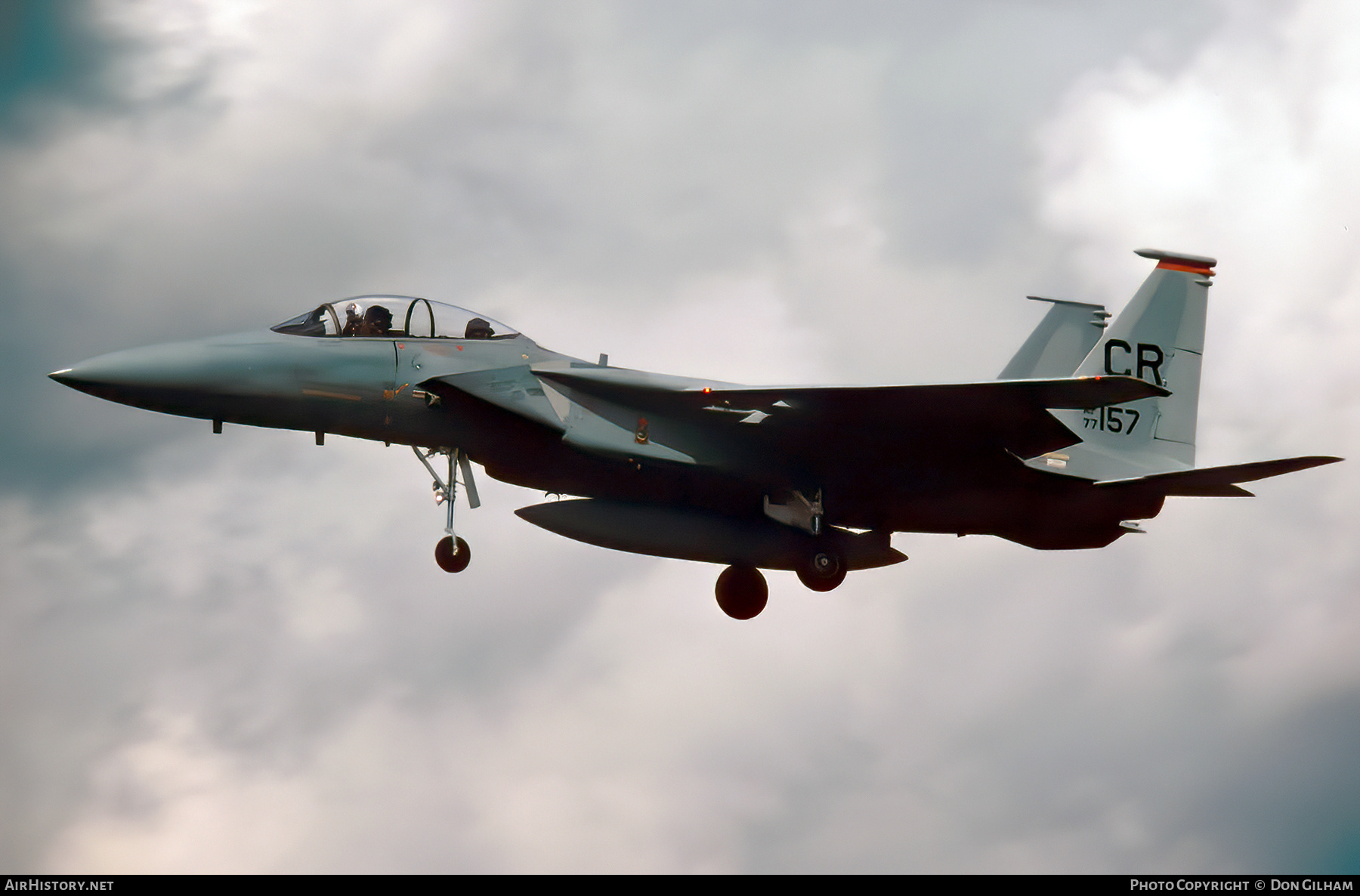Aircraft Photo of 77-0157 / AF77-0157 | McDonnell Douglas F-15B Eagle | USA - Air Force | AirHistory.net #312434