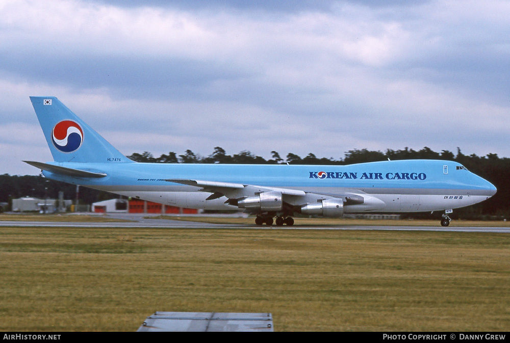 Aircraft Photo of HL7476 | Boeing 747-2B5F/SCD | Korean Air Cargo | AirHistory.net #312445