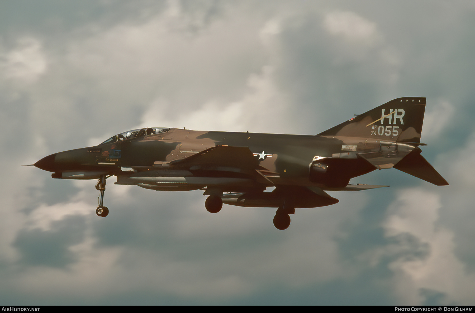 Aircraft Photo of 74-1055 / AF74-055 | McDonnell Douglas F-4E Phantom II | USA - Air Force | AirHistory.net #312454