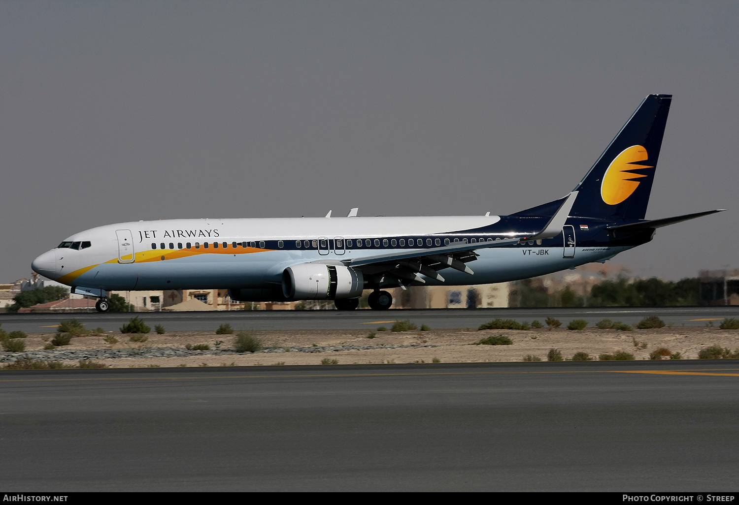 Aircraft Photo of VT-JBK | Boeing 737-85R | Jet Airways | AirHistory.net #312470