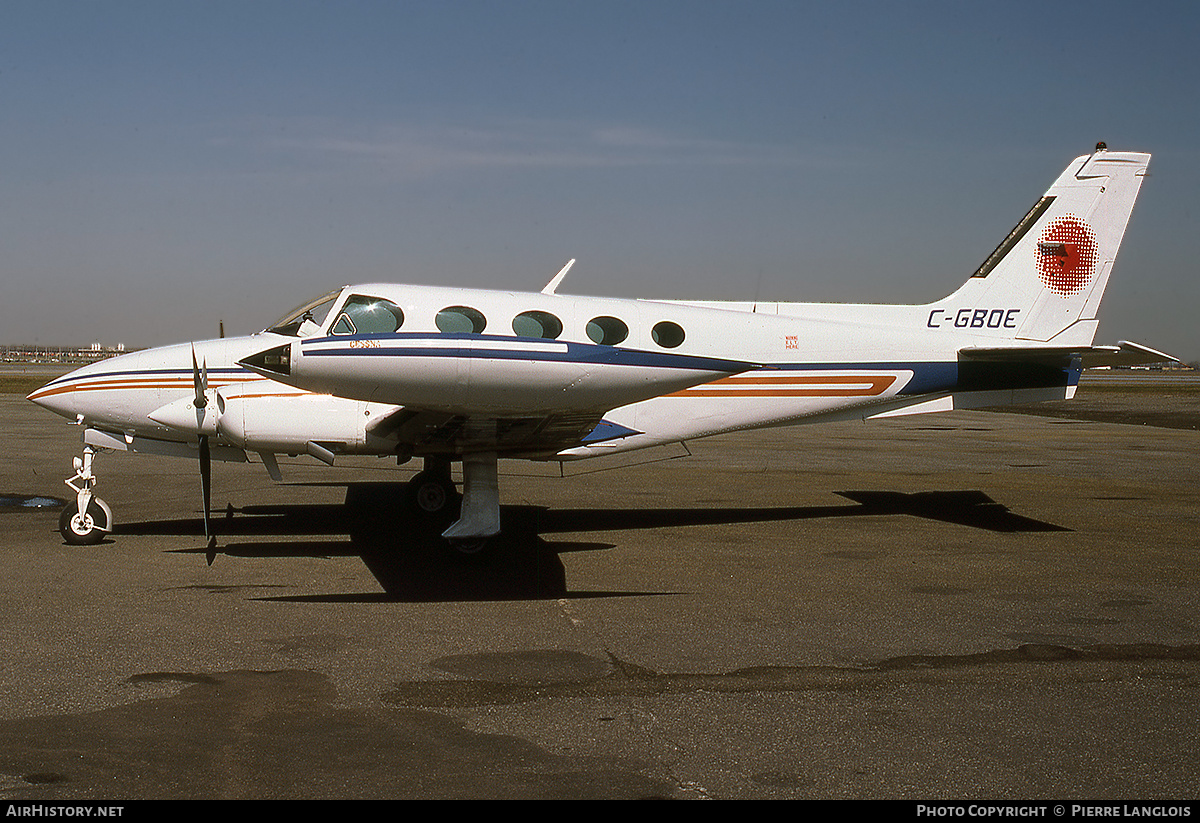 Aircraft Photo of C-GBOE | Cessna 335 | Air Satellite | AirHistory.net #312487