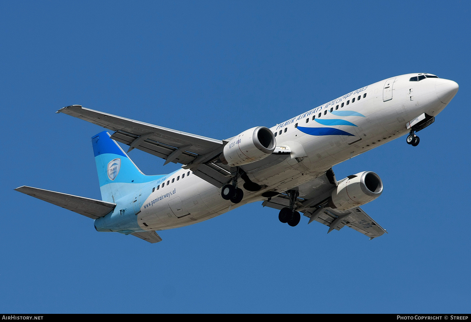 Aircraft Photo of YA-PIB | Boeing 737-4Y0 | Pamir Airways | AirHistory.net #312495