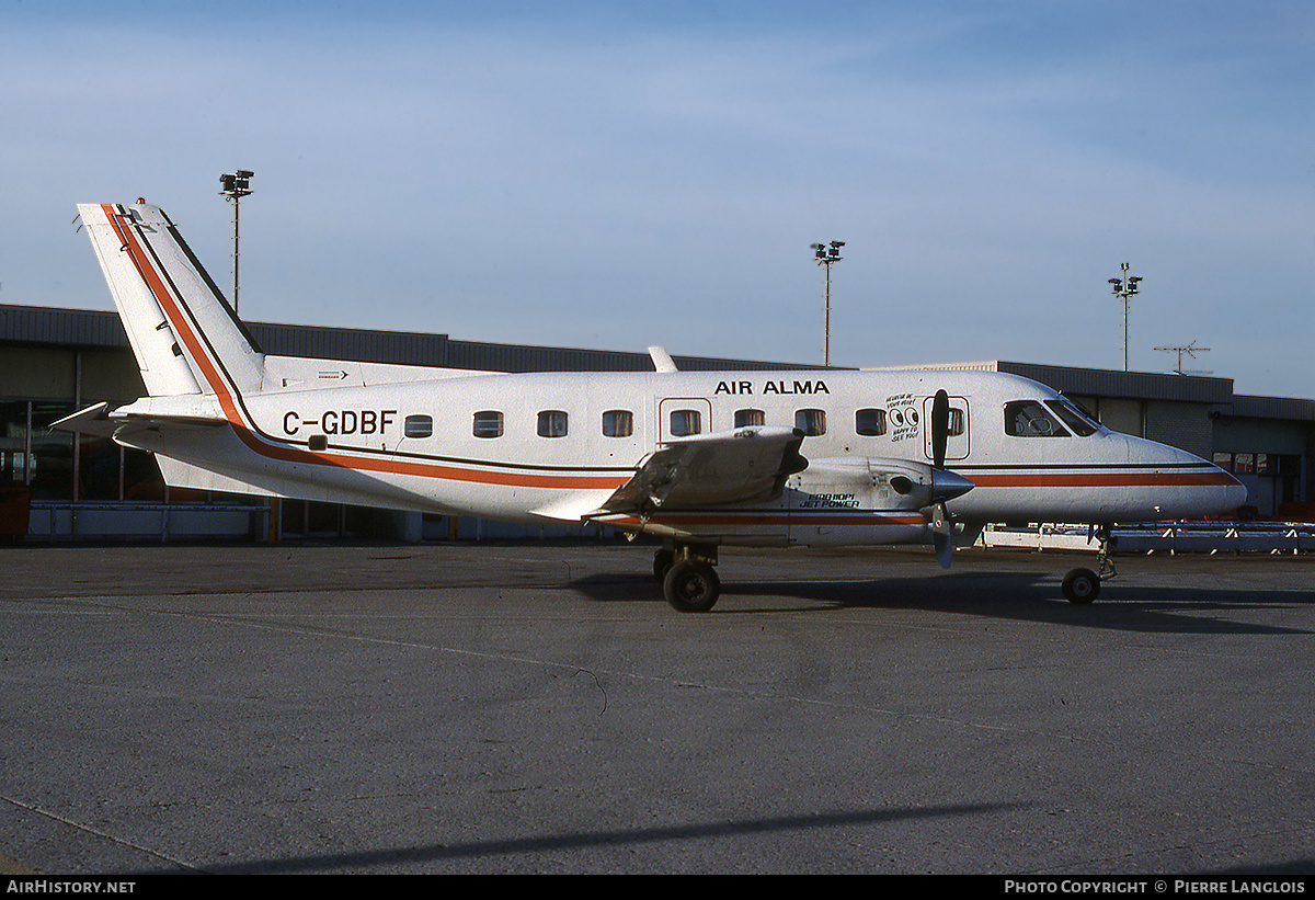 Aircraft Photo of C-GDBF | Embraer EMB-110P1 Bandeirante | Air Alma | AirHistory.net #312499