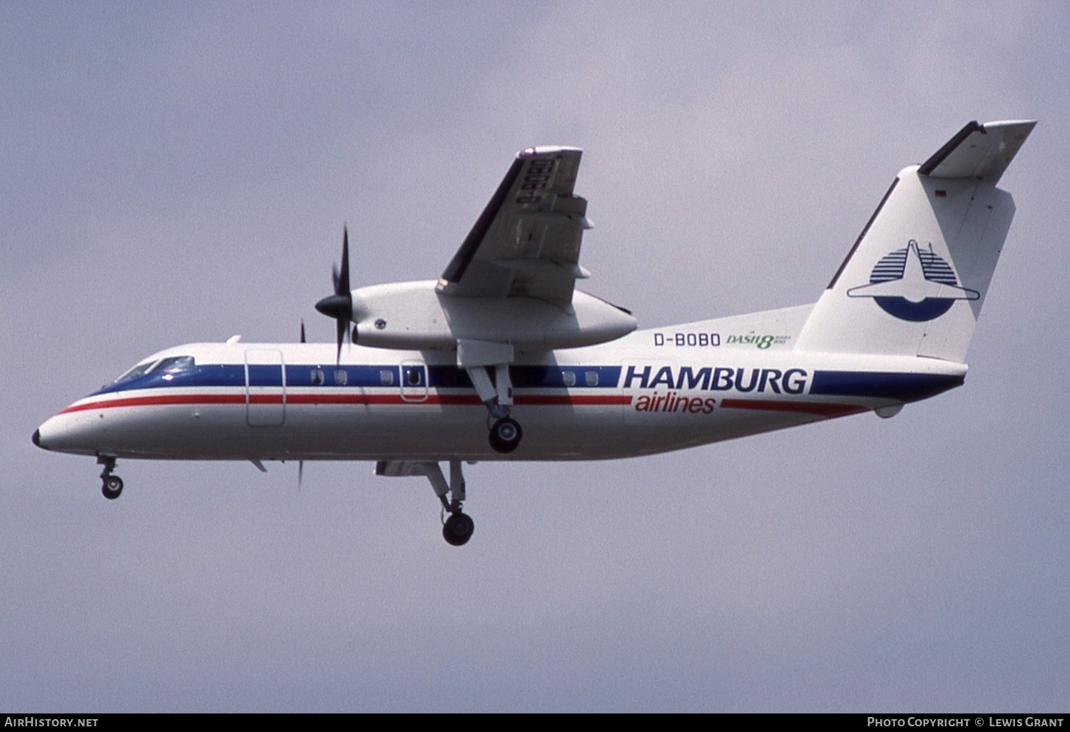 Aircraft Photo of D-BOBO | De Havilland Canada DHC-8-102 Dash 8 | Hamburg Airlines | AirHistory.net #312502
