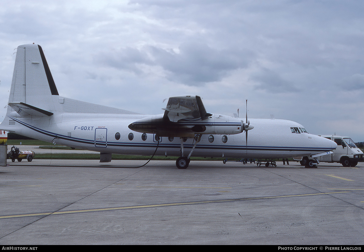 Aircraft Photo of F-GDXT | Fairchild F-27J | Air Service Nantes | AirHistory.net #312503