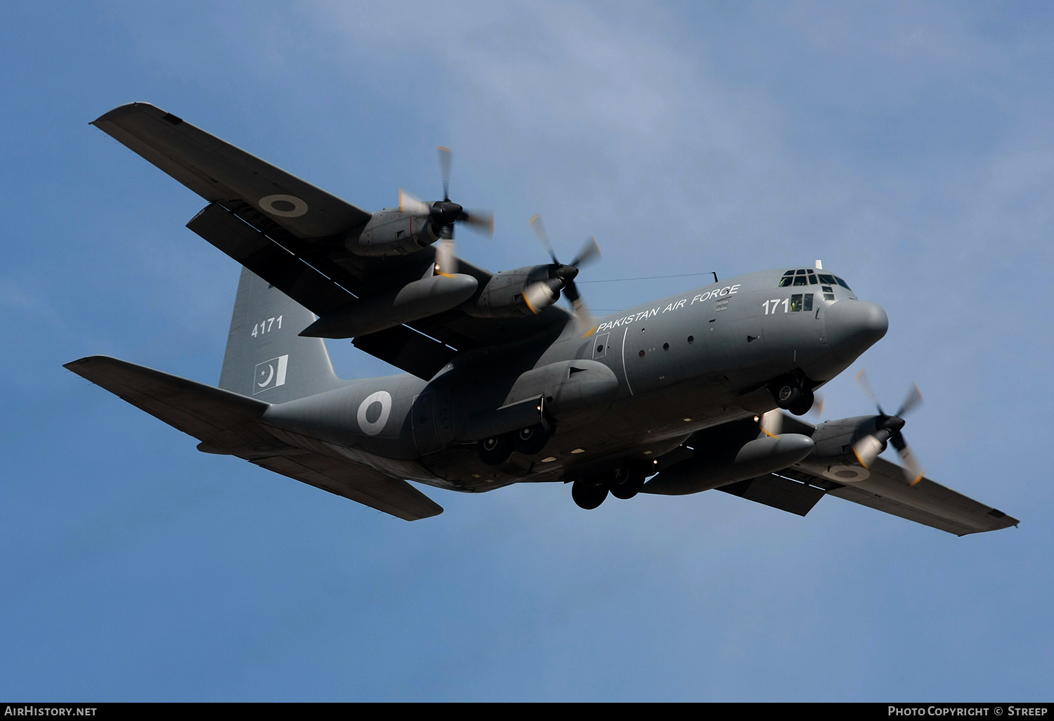 Aircraft Photo of 4171 | Lockheed C-130E Hercules (L-382) | Pakistan - Air Force | AirHistory.net #312505