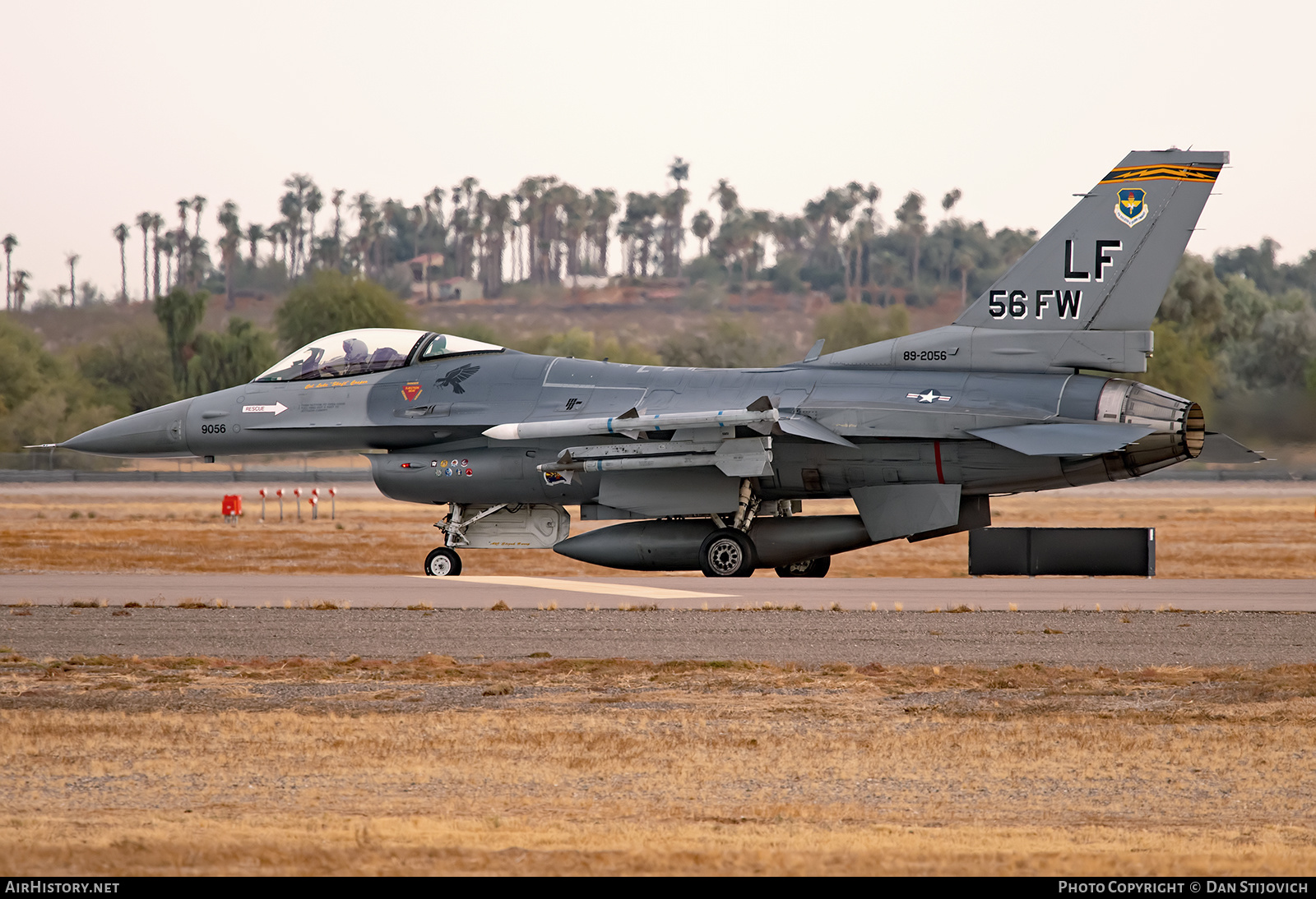 Aircraft Photo of 89-2056 | General Dynamics F-16CM Fighting Falcon | USA - Air Force | AirHistory.net #312514