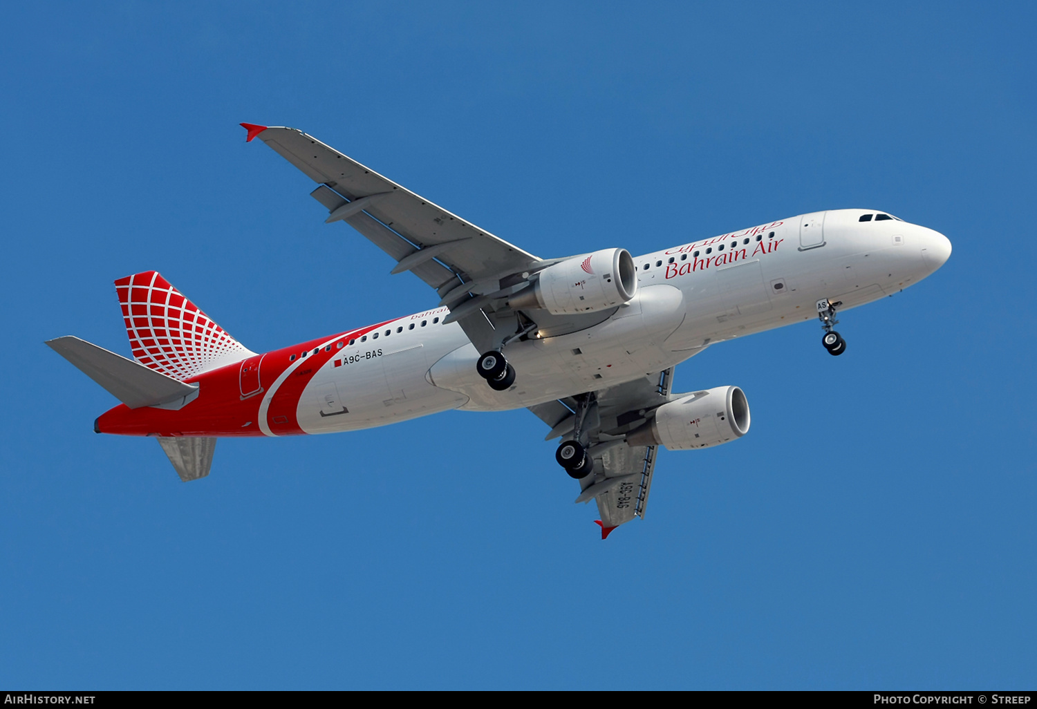 Aircraft Photo of A9C-BAS | Airbus A320-214 | Bahrain Air | AirHistory.net #312520