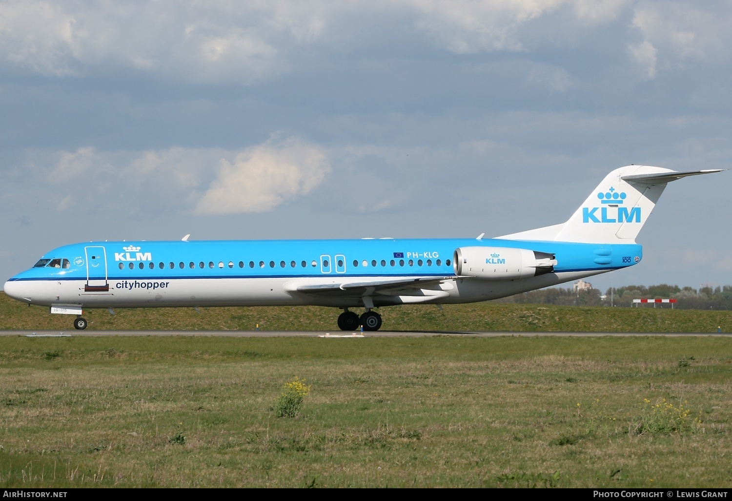 Aircraft Photo of PH-KLG | Fokker 100 (F28-0100) | KLM Cityhopper | AirHistory.net #312534