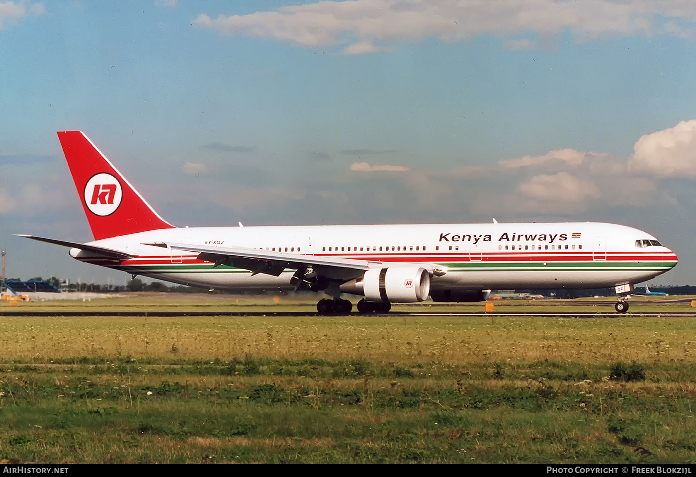 Aircraft Photo of 5Y-KQZ | Boeing 767-36N/ER | Kenya Airways | AirHistory.net #312557
