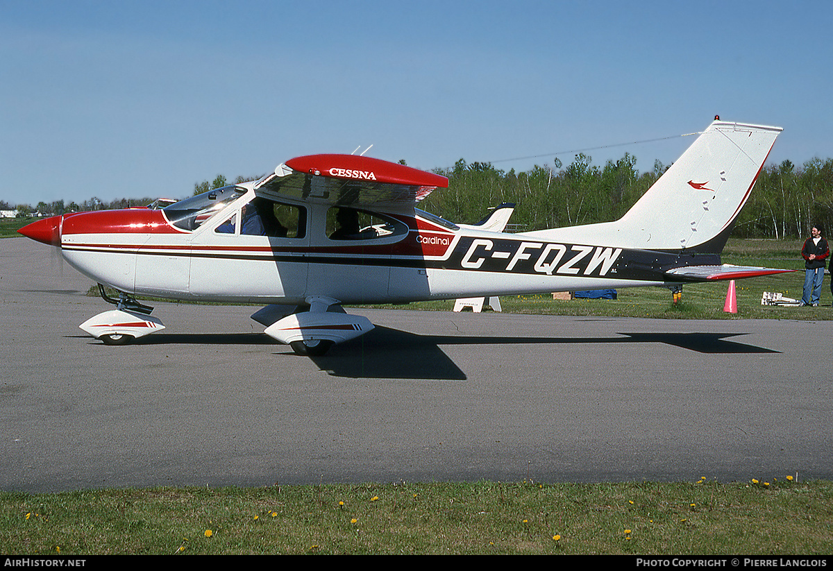 Aircraft Photo of C-FQZW | Cessna 177 Cardinal | AirHistory.net #312560