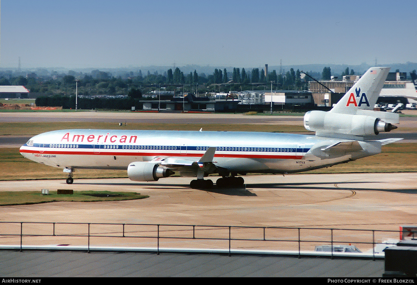 Aircraft Photo of N1753 | McDonnell Douglas MD-11 | American Airlines | AirHistory.net #312571