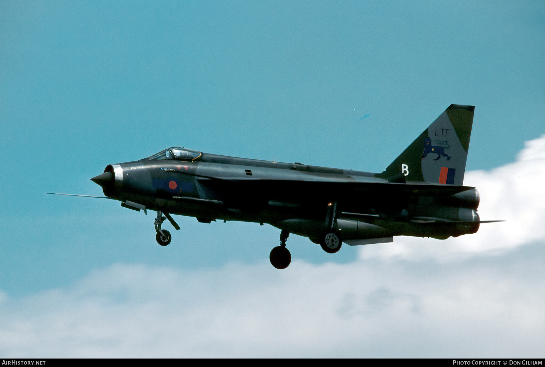Aircraft Photo of XP764 | English Electric Lightning F3 | UK - Air Force | AirHistory.net #312578