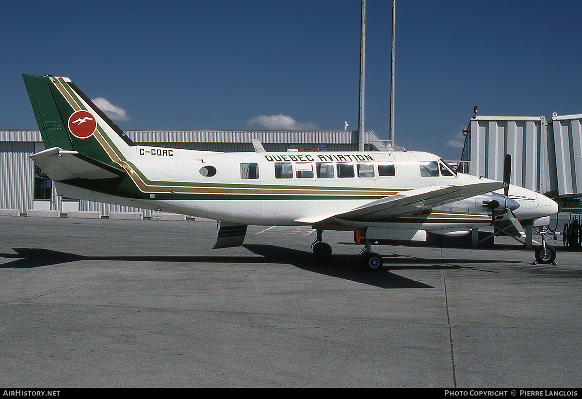 Aircraft Photo of C-GQAG | Beech 99 Airliner | Quebec Aviation | AirHistory.net #312579