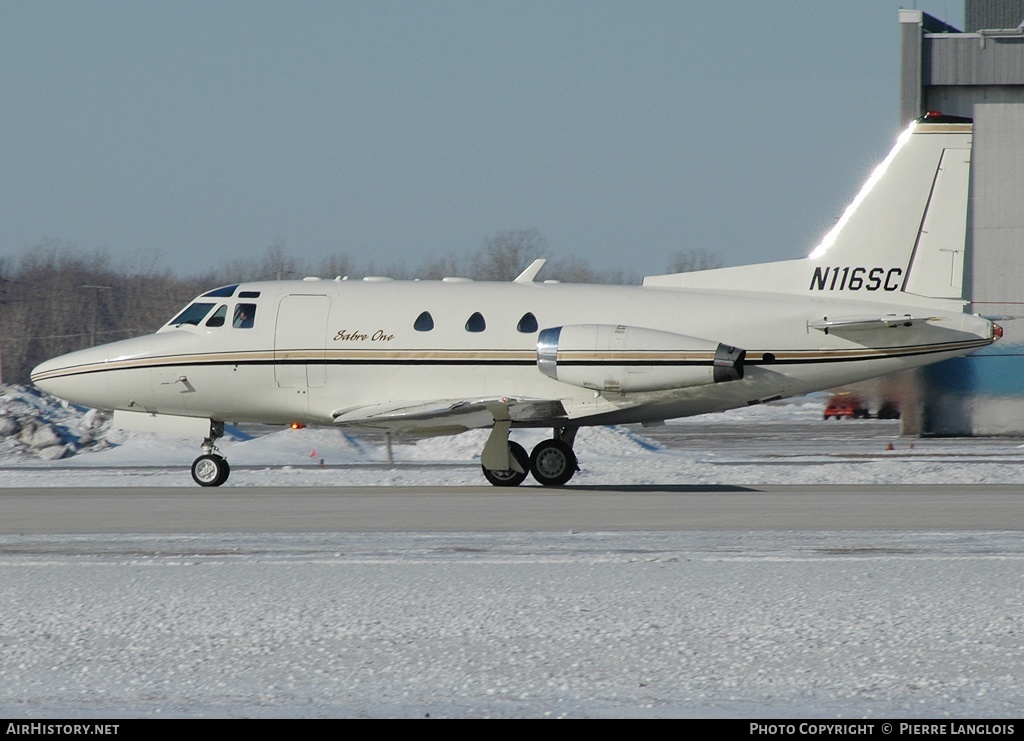 Aircraft Photo of N116SC | North American NA-282 Sabreliner 40 | AirHistory.net #312582