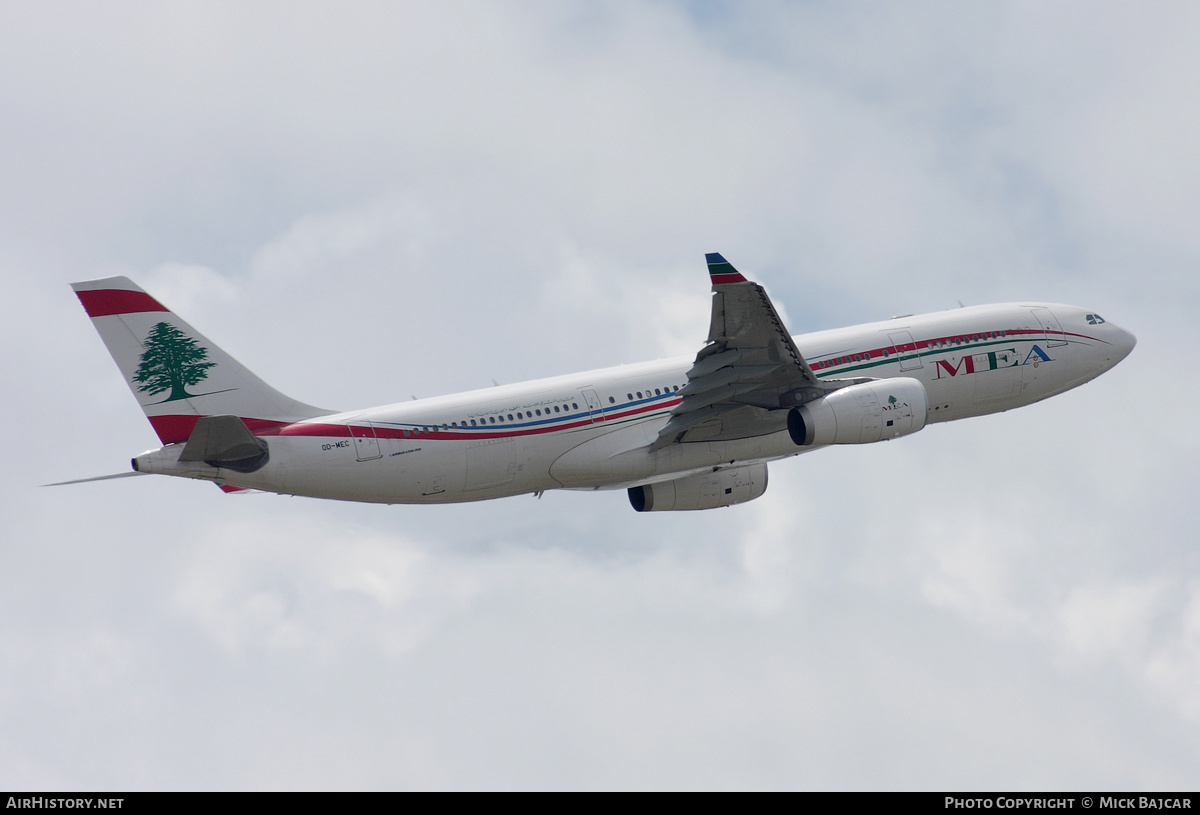 Aircraft Photo of OD-MEC | Airbus A330-243 | MEA - Middle East Airlines | AirHistory.net #312612