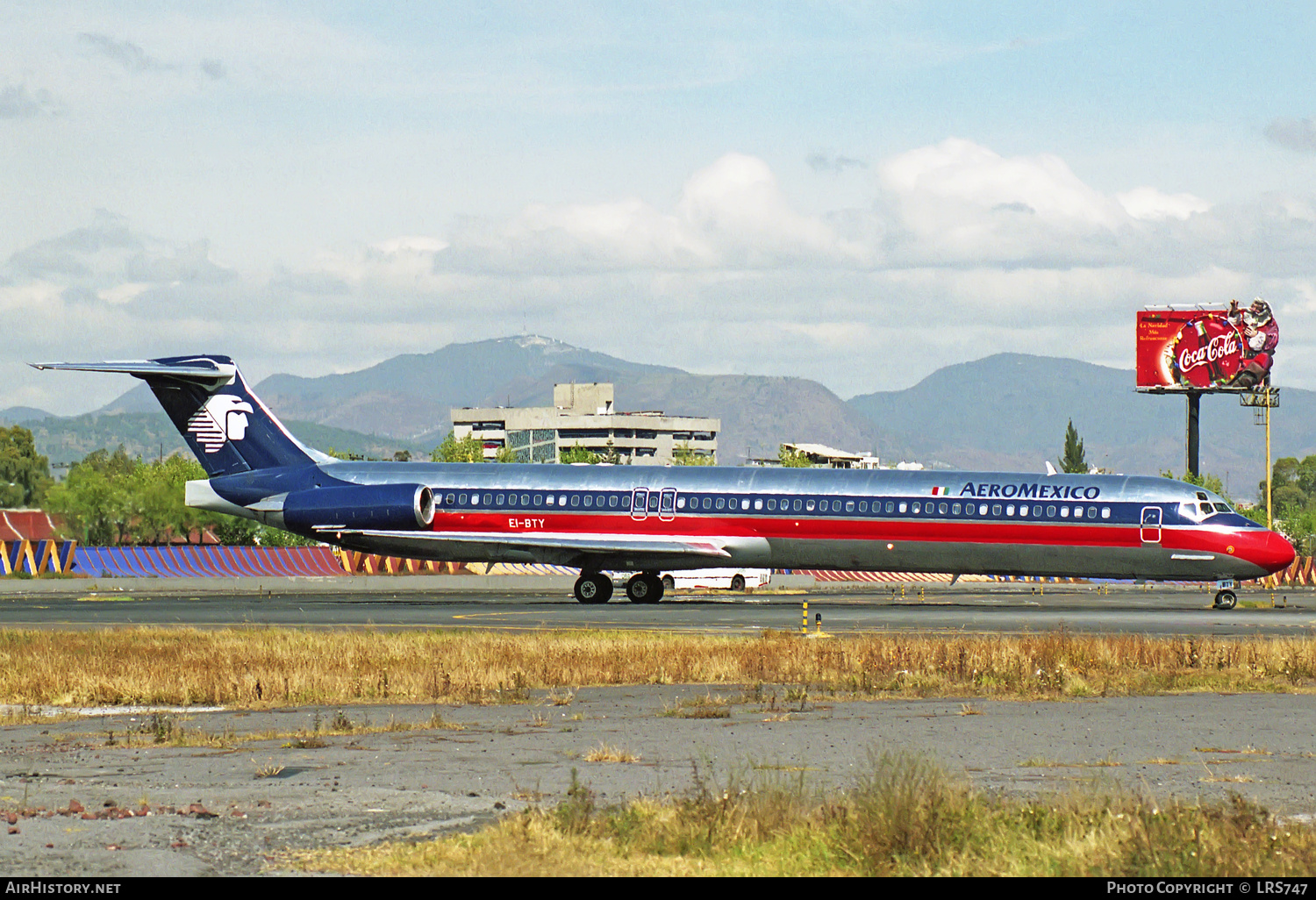 Aircraft Photo of EI-BTY | McDonnell Douglas MD-82 (DC-9-82) | AeroMéxico | AirHistory.net #312617