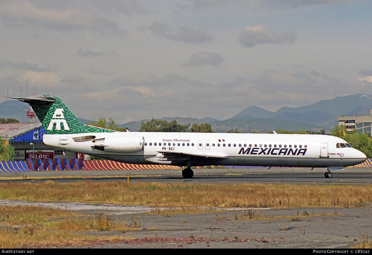 Aircraft Photo of PH-KXJ | Fokker 100 (F28-0100) | Mexicana | AirHistory.net #312625