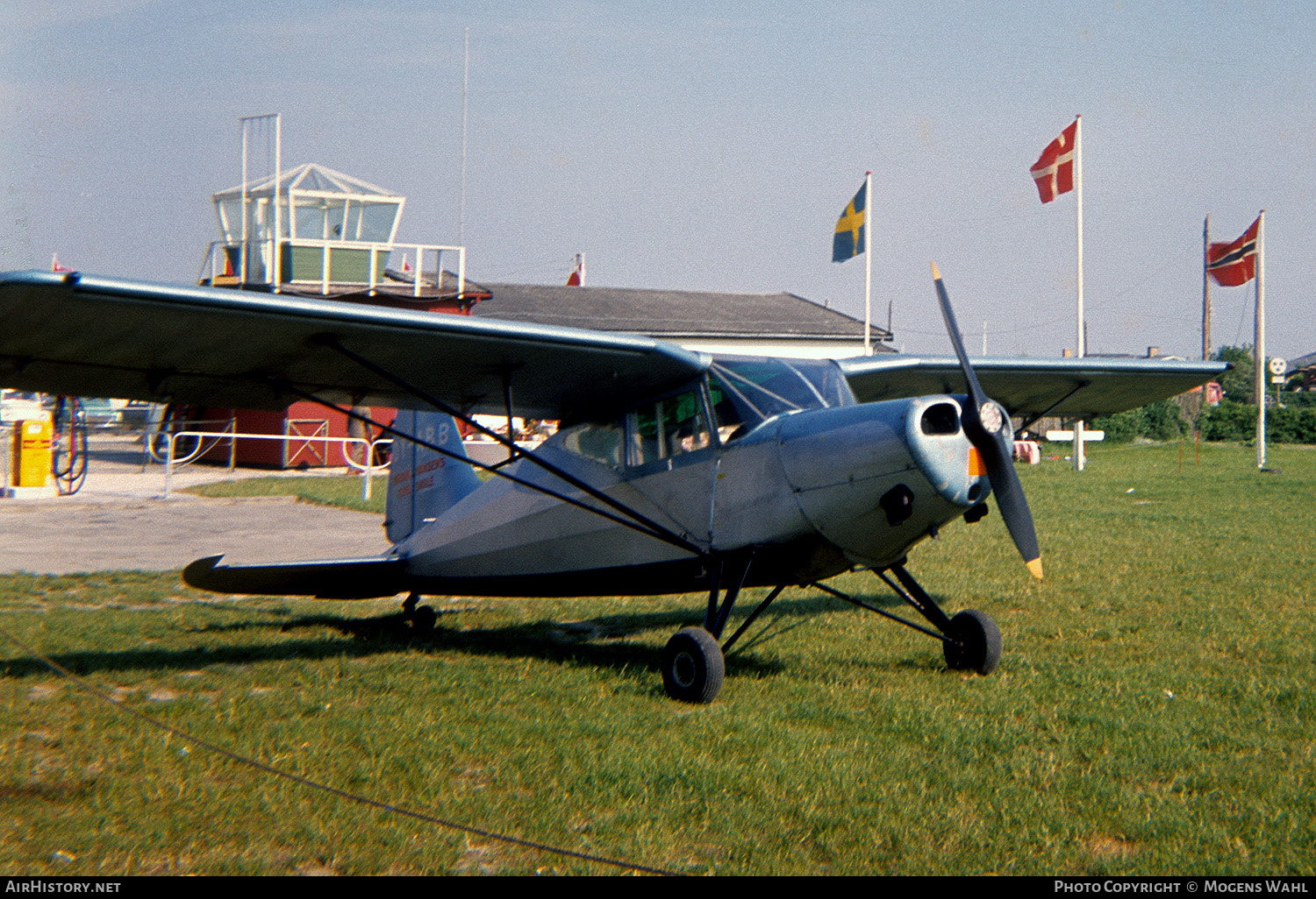 Aircraft Photo of OY-ABB | SAI KZ VII U-4 Laerke | Morian Hansens Flyveskole | AirHistory.net #312653