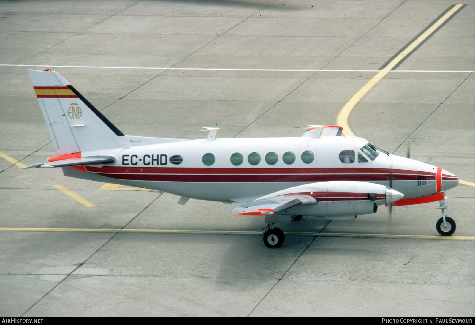 Aircraft Photo of EC-CHD | Beech A100 King Air | Escuela Nacional de Aeronáutica - ENA | AirHistory.net #312654