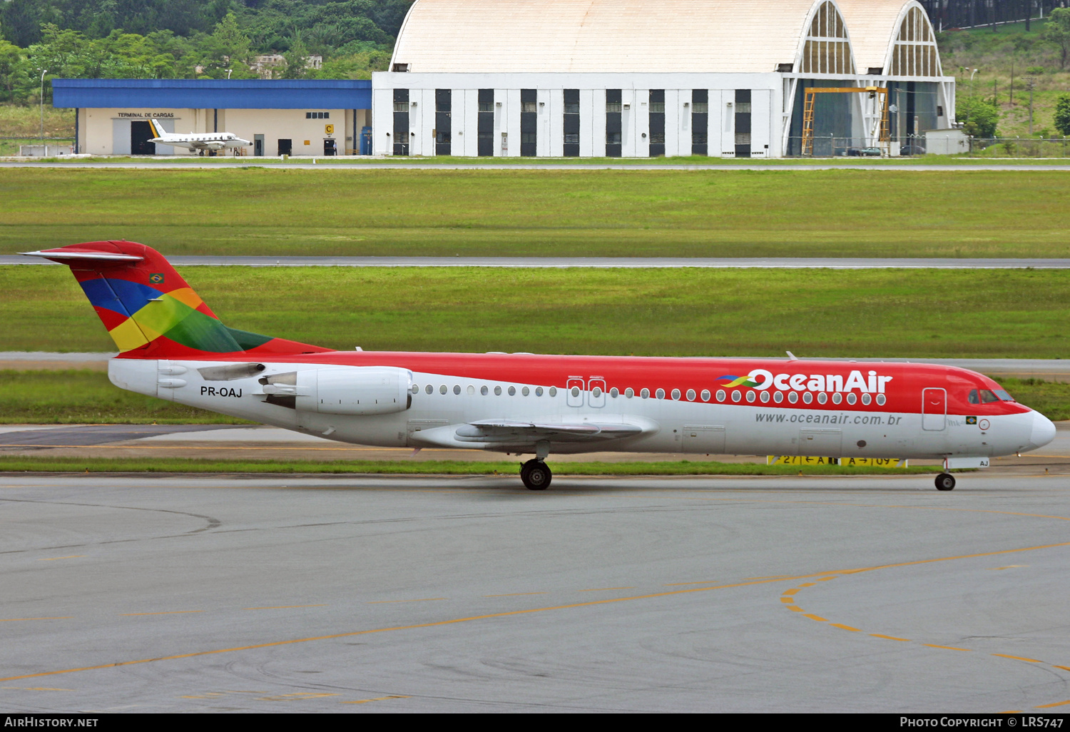 Aircraft Photo of PR-OAJ | Fokker 100 (F28-0100) | OceanAir Linhas Aéreas | AirHistory.net #312656