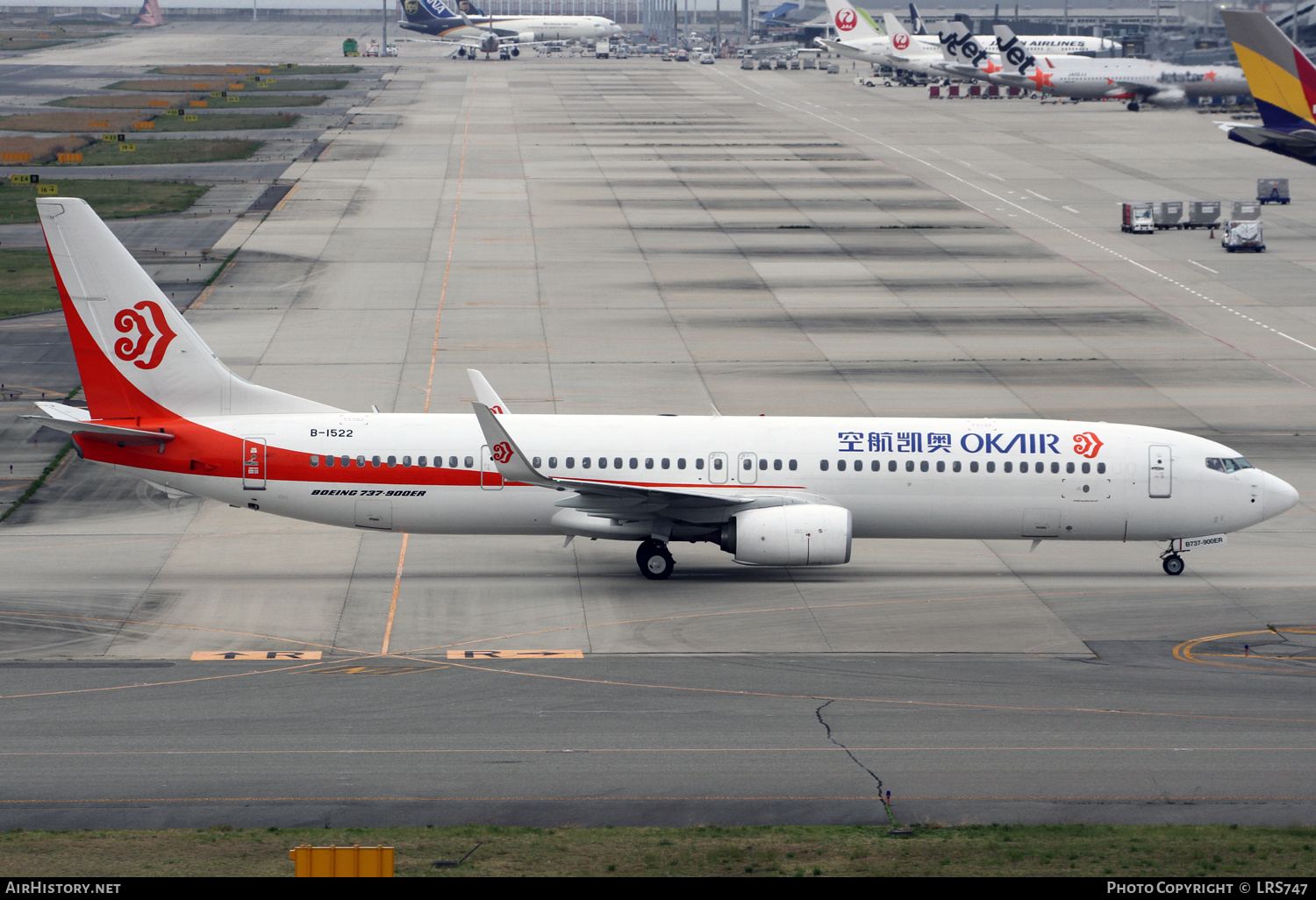 Aircraft Photo of B-1522 | Boeing 737-9KF/ER | OK Air | AirHistory.net #312657