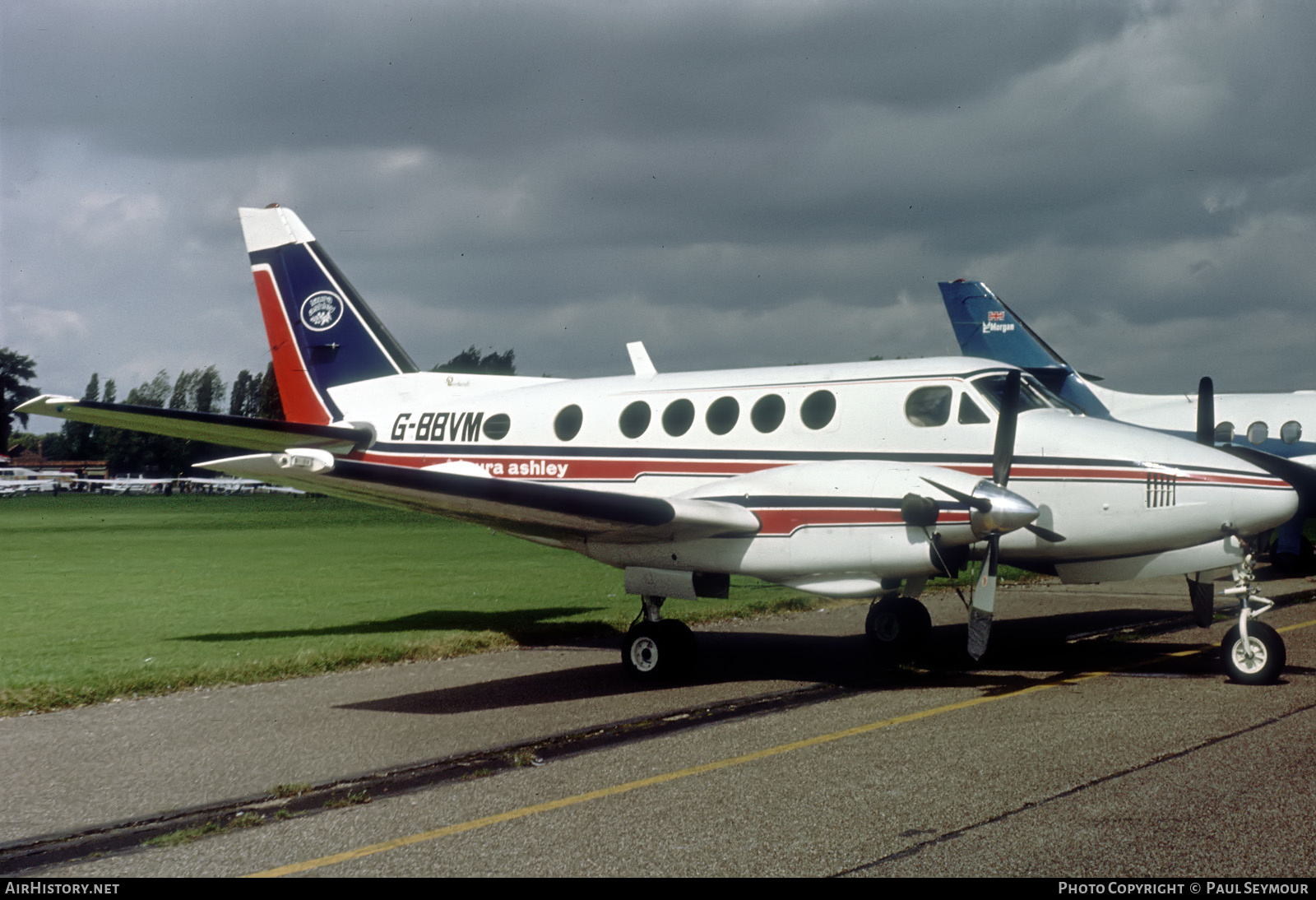 Aircraft Photo of G-BBVM | Beech A100 King Air | Laura Ashley Holdings | AirHistory.net #312658