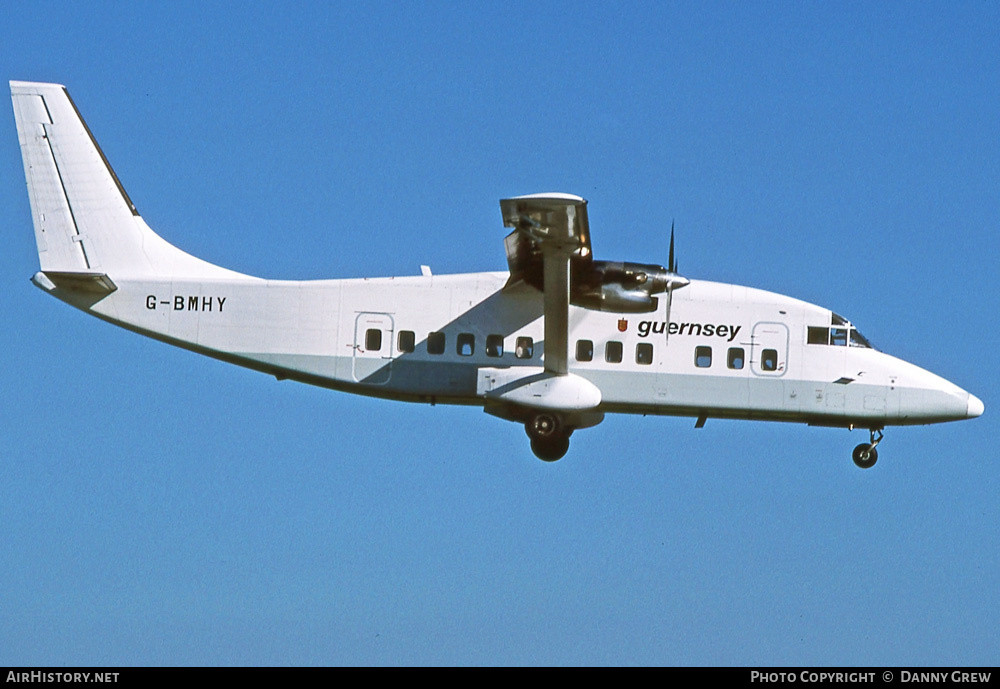 Aircraft Photo of G-BMHY | Short 360-200 | Guernsey Airlines | AirHistory.net #312673
