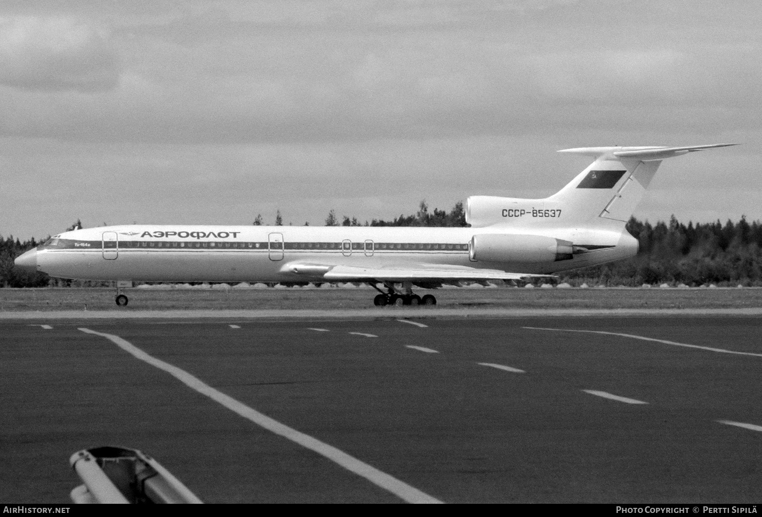 Aircraft Photo of CCCP-85637 | Tupolev Tu-154M | Aeroflot | AirHistory.net #312679