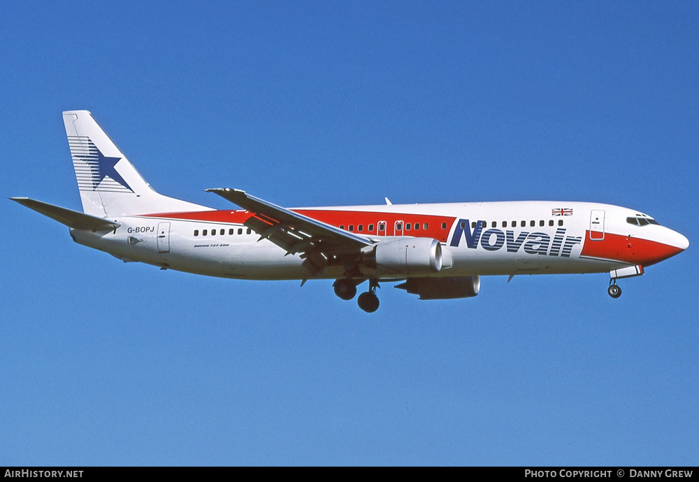 Aircraft Photo of G-BOPJ | Boeing 737-46B | Novair International Airways | AirHistory.net #312687
