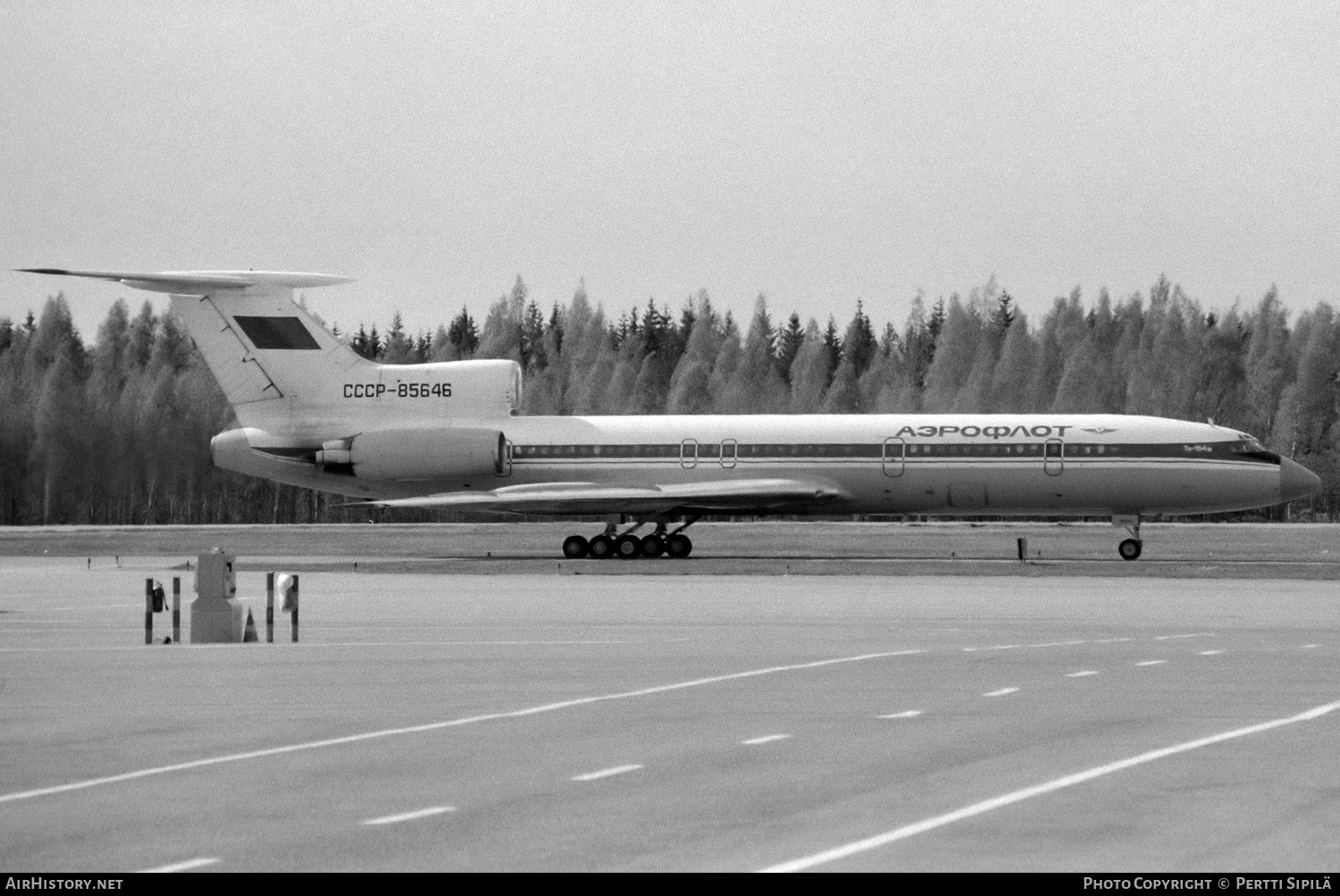 Aircraft Photo of CCCP-85646 | Tupolev Tu-154M | Aeroflot | AirHistory.net #312693